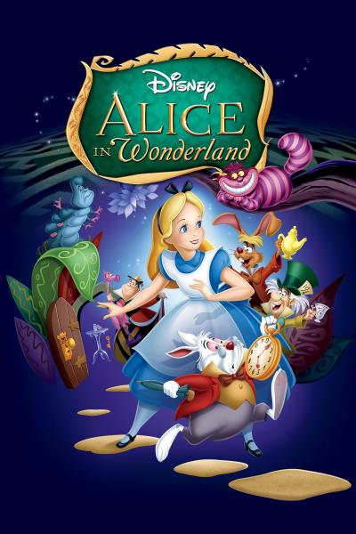 Poster : Alice au pays des merveilles