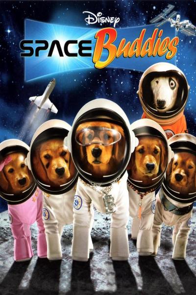 Poster : Les copains dans l'espace
