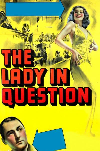 Poster : La dame en question