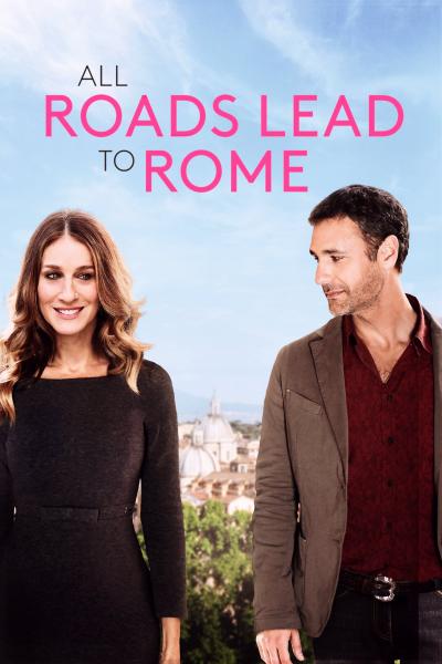 Poster : Tous les chemins mènent à Rome