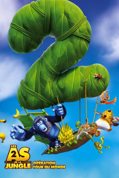 Poster : Les as de la jungle 2 - Opération tour du monde