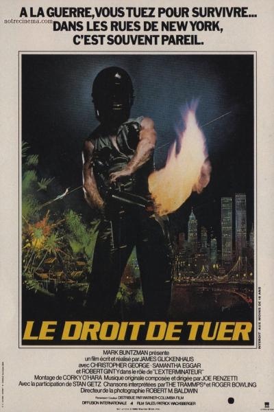 Poster : Exterminator : le droit de tuer
