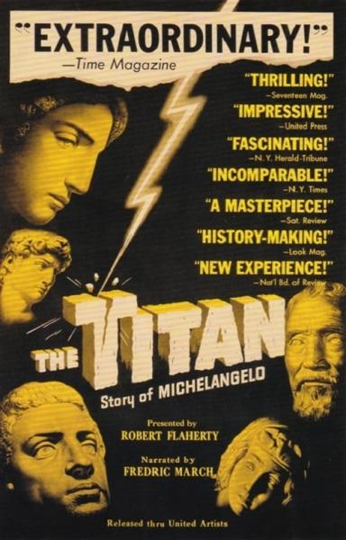 Poster : The Titan: Story of Michelangelo